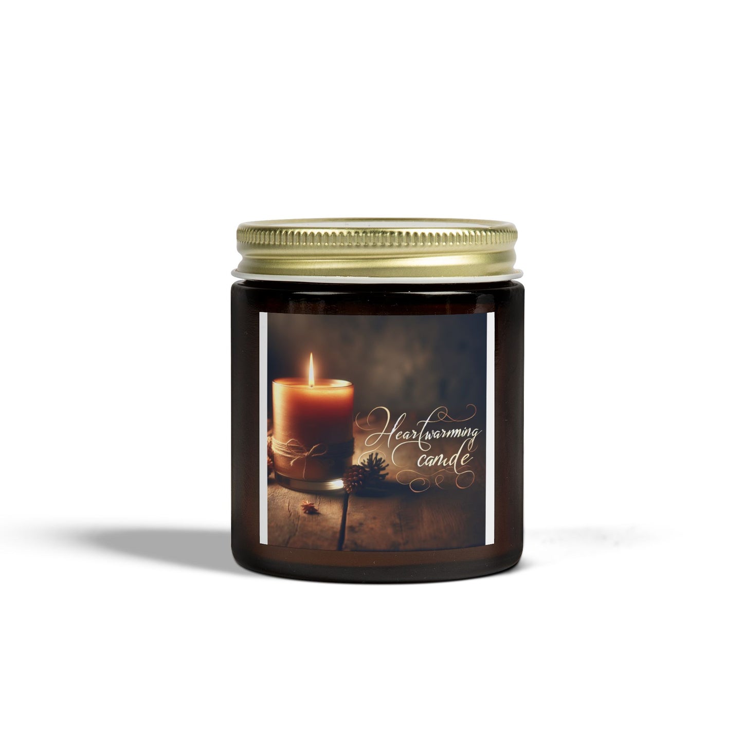 Heartwarming Scented Candles - Coconut Apricot Wax (4oz & 9oz)